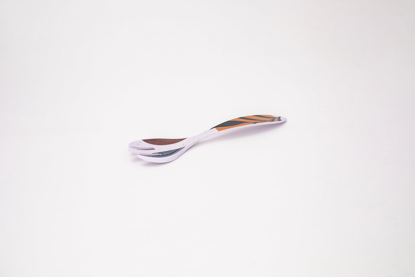 Square Serving Bowl  (Pack of 3 Pcs ) With fork and spoon